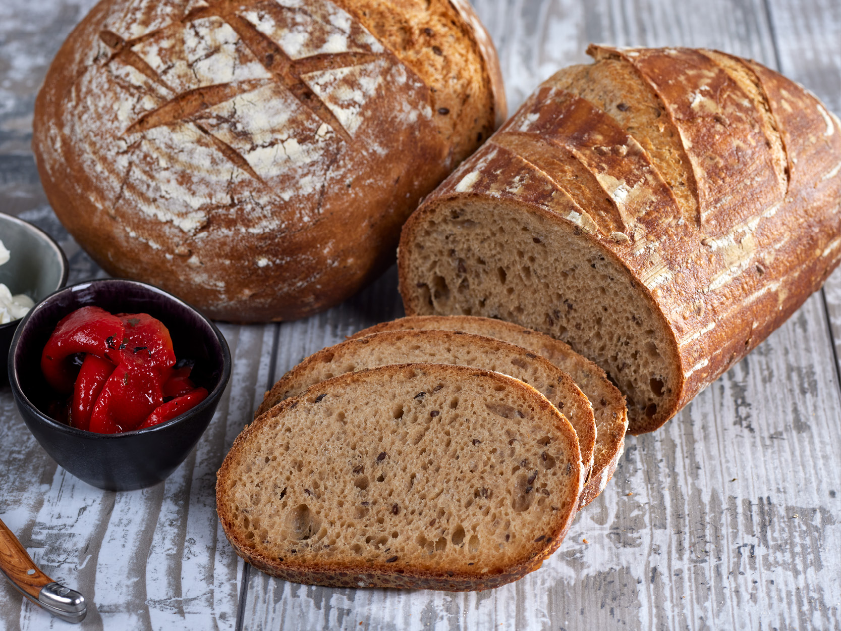 Mischbrot, angeschnitten aus der Serie "Time 4 Taste"